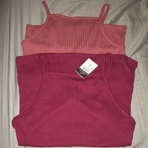 tank tops , one still has tag on. Both from Rue21